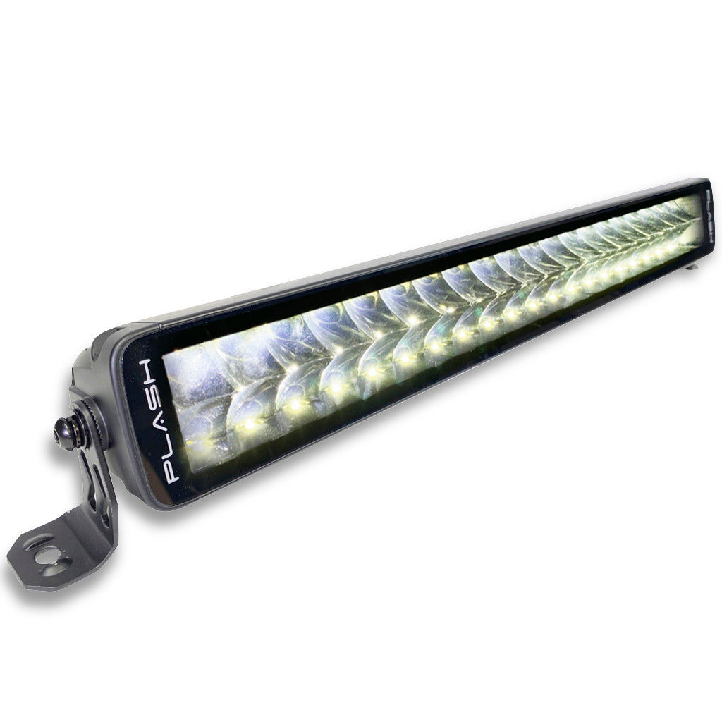 20" X2-Series LED Light Bar Black Housing Extremely Bright Light On