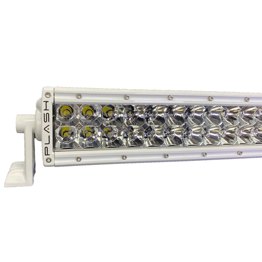 50" XX-Series LED Light Bar - Marine White (5W) Side Angle Close Up