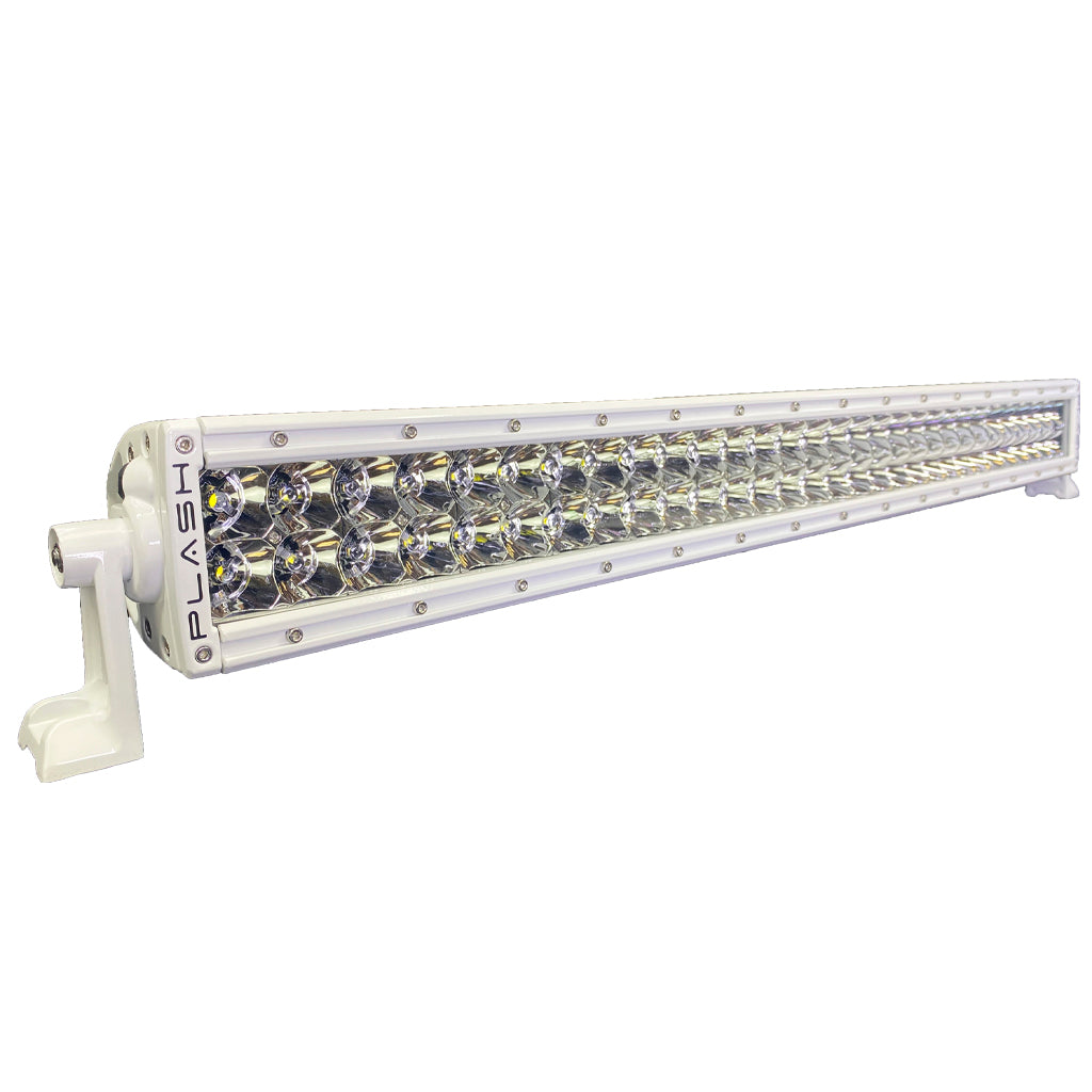 Plashlights Marine White 30 Inch XX-Series LED Light Bar 3 Watt CREE OSRAM Combo Beam Black Marine Boat Oak Center Console T-Top Warranty " Quality Texas