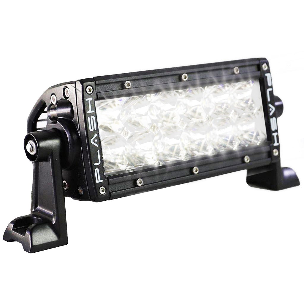 6" XX-Series Marine Black Housing Boat LED Light Bar Marine Auto Light On