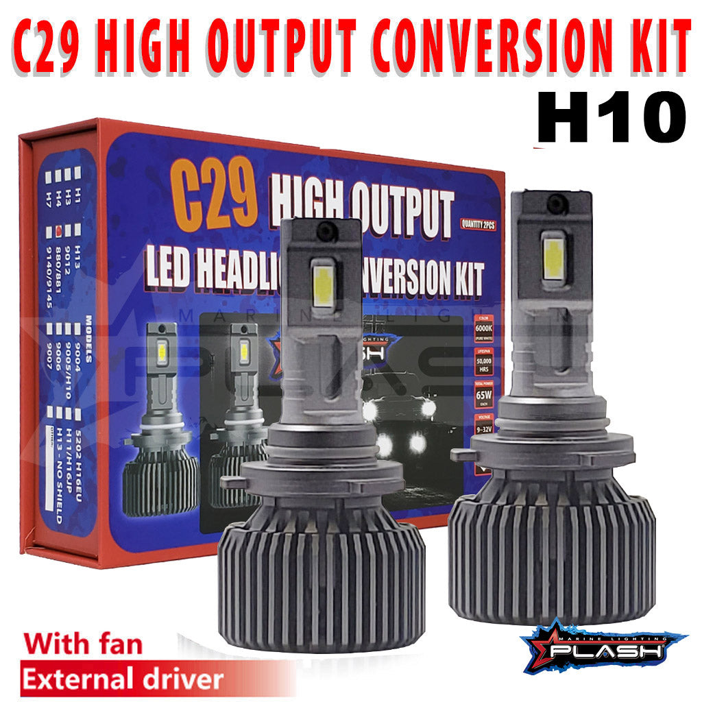 C29 High Output LED Headlight Conversion Kit | H10