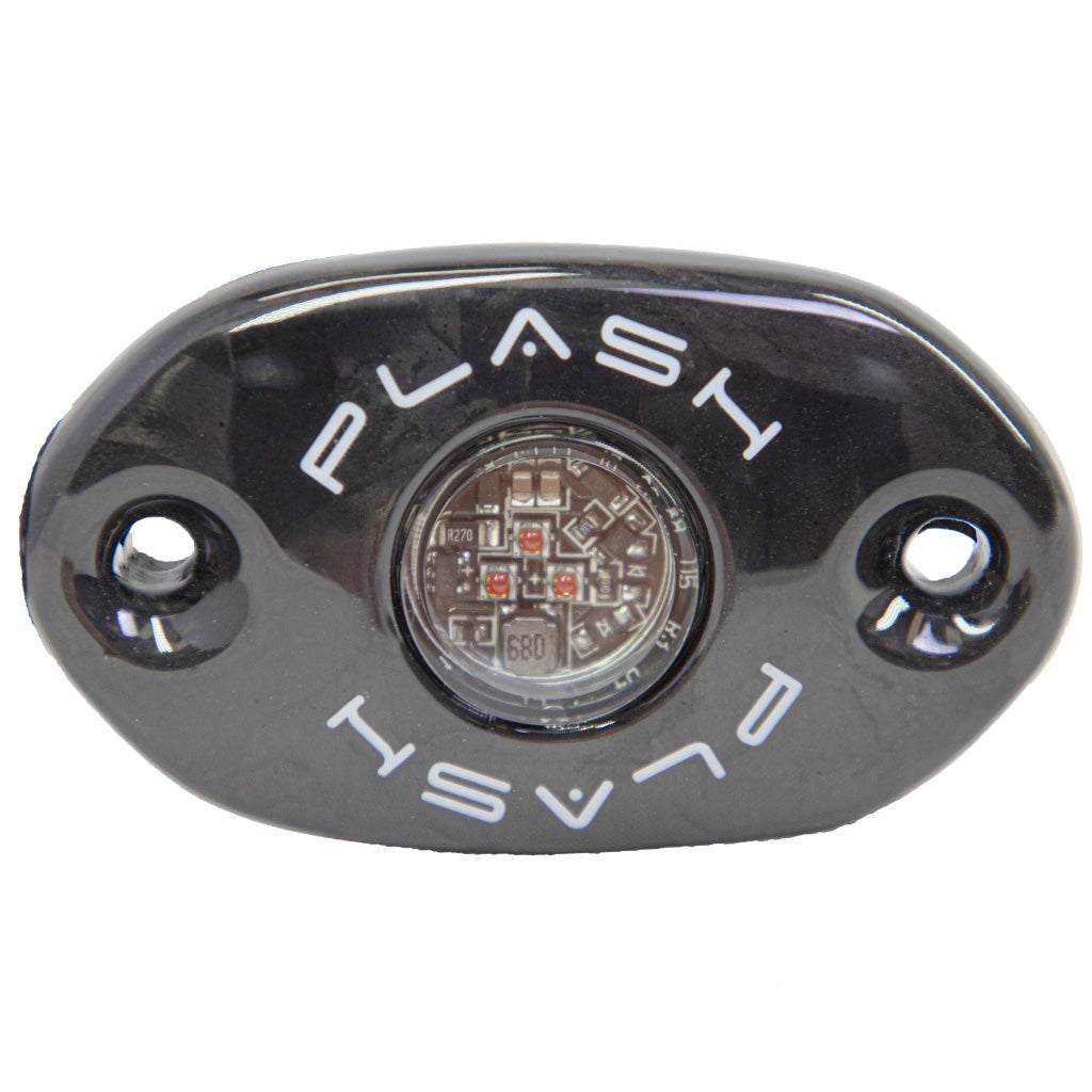 CORPUS - Red Carbon Fiber LED Deck Light OFF