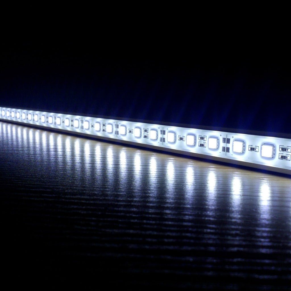 Cool White LED Strip Light in Aluminum Housing Waterproof Outdoor