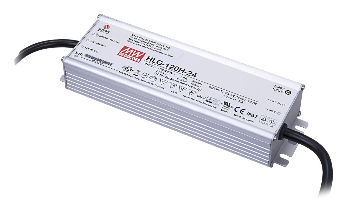24V Mean Well Power Supply HLG-120H-24