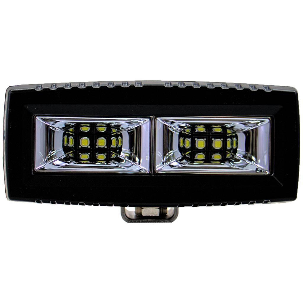 PlashLights marine rated LED low profile light spreader t-top reverse saltwater