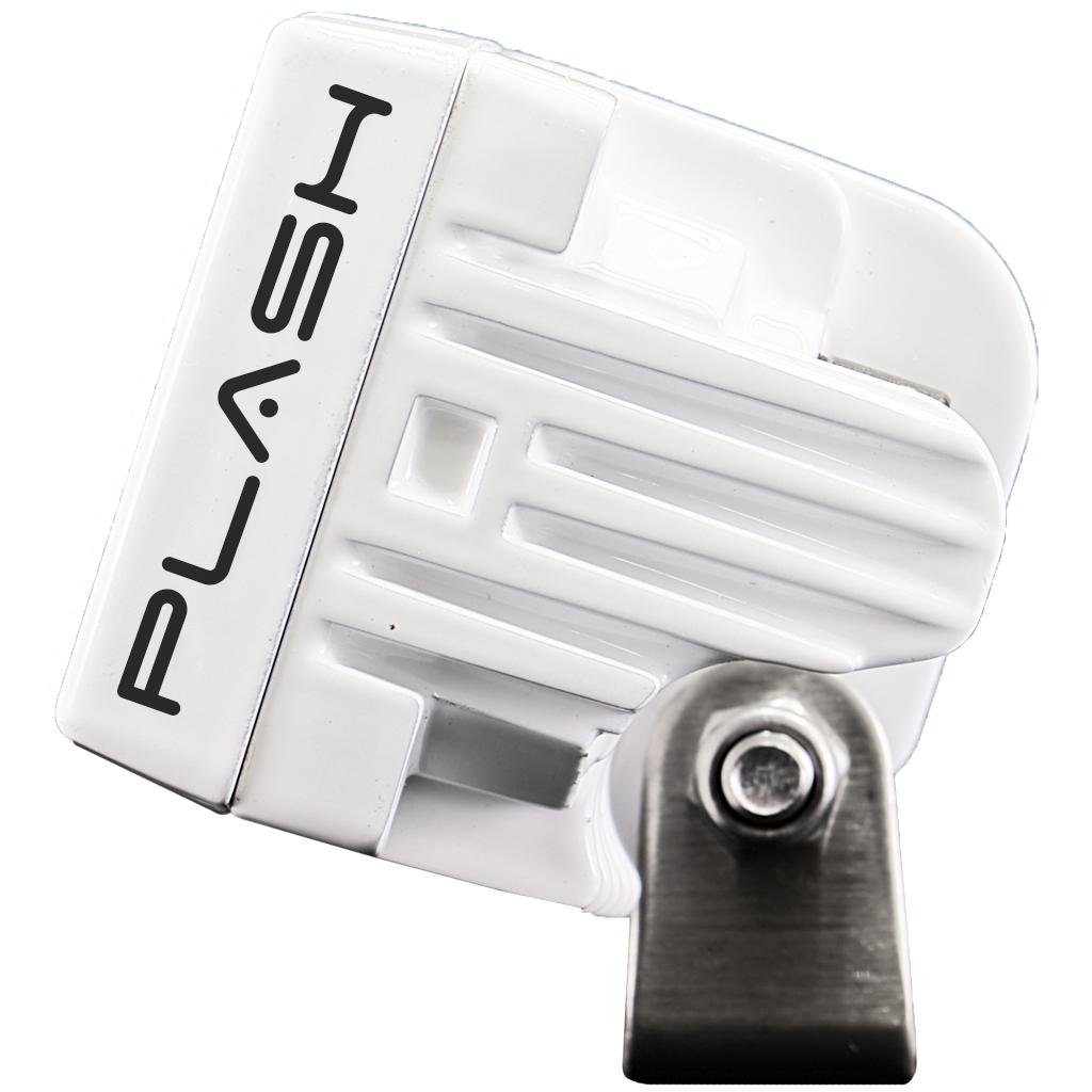 Spreader Light marine white housing stainless steel saltwater bright