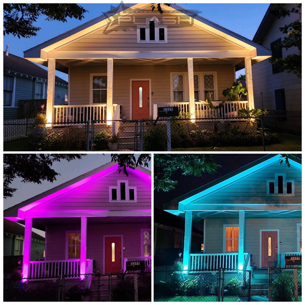 LED Landscape Lights Up Lighting for front of house