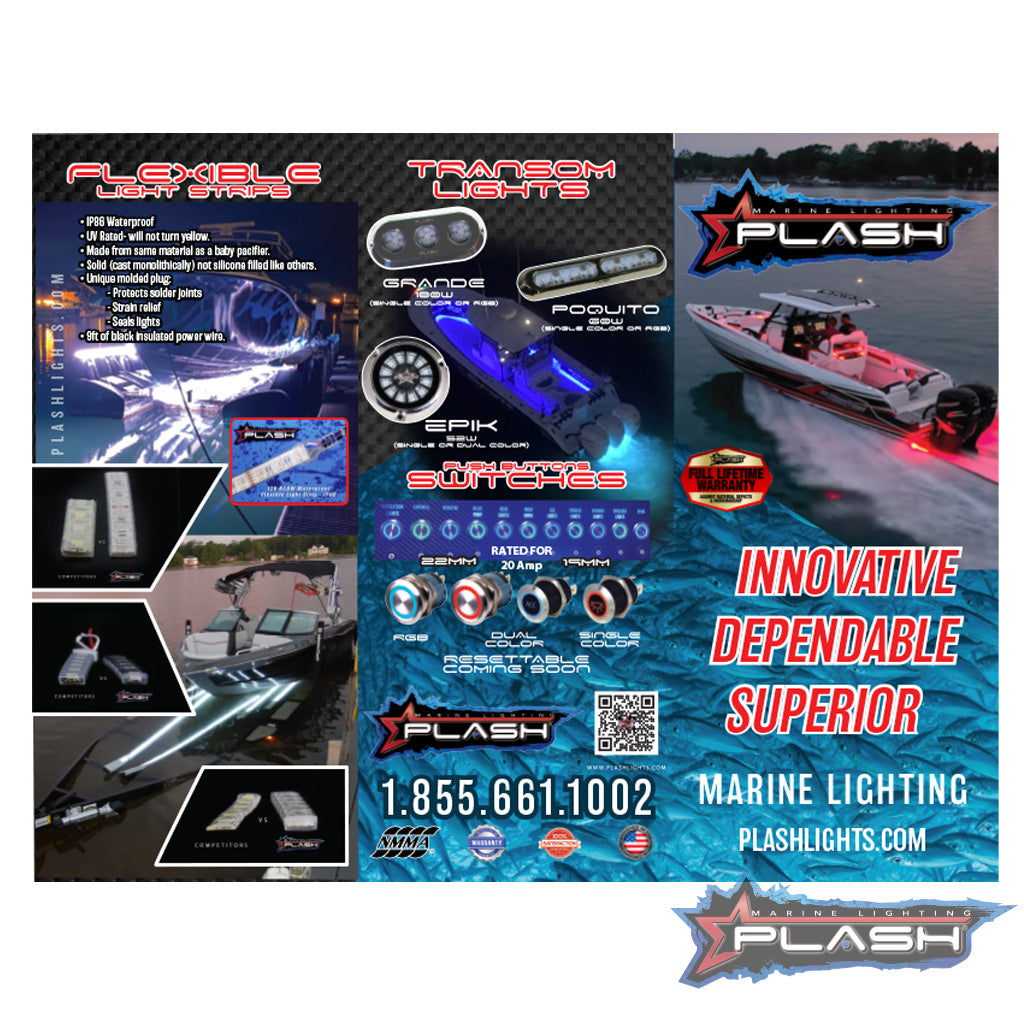 Marine Lighting - Trifold Flyer