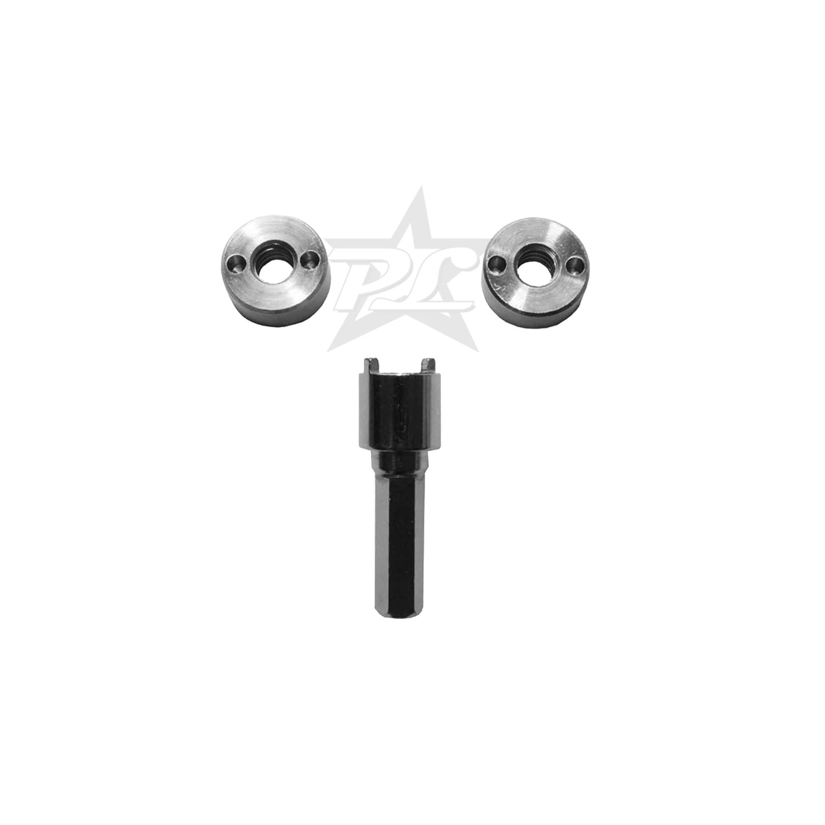 PlashLights Security locking nut anti theft stainless bolt screw light bar lock nuts