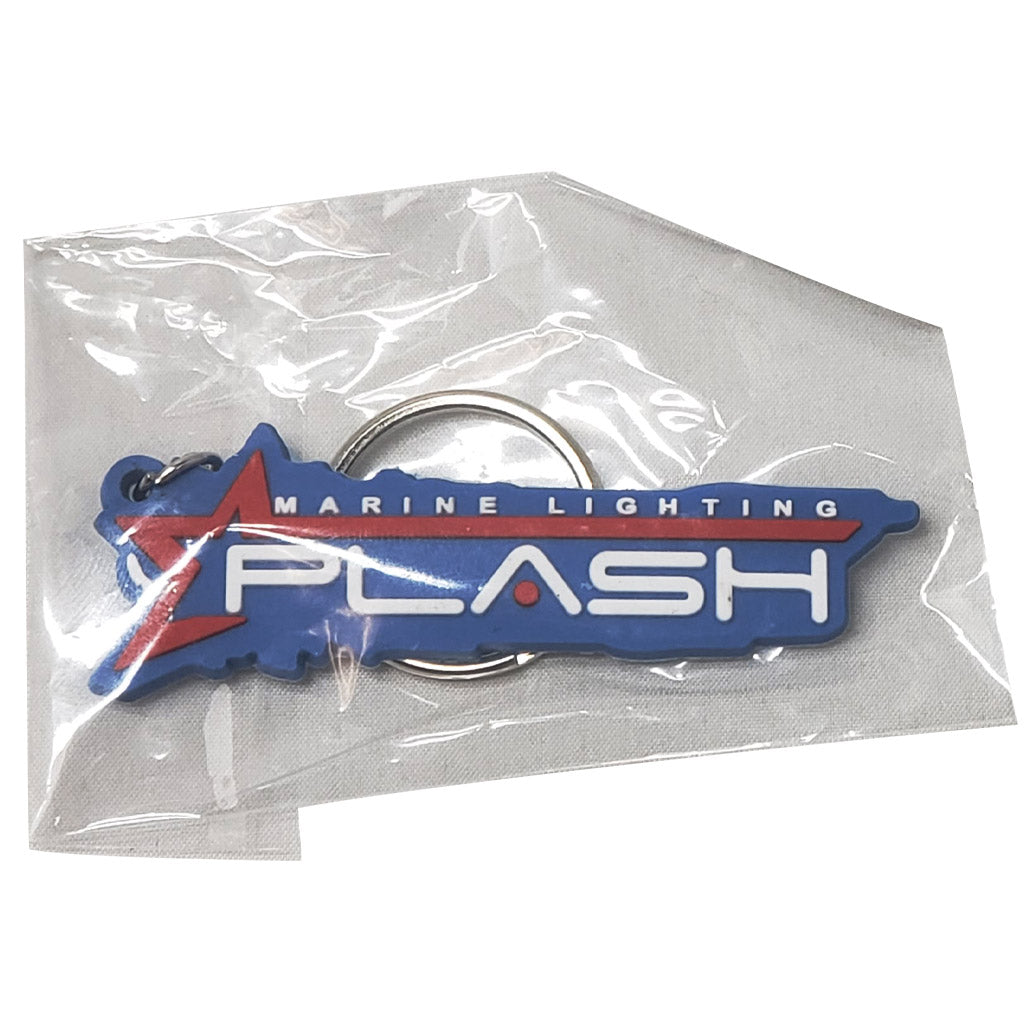 Plash Keychain Promo Gear Rubber Molded Keychain Blue In Pakcage