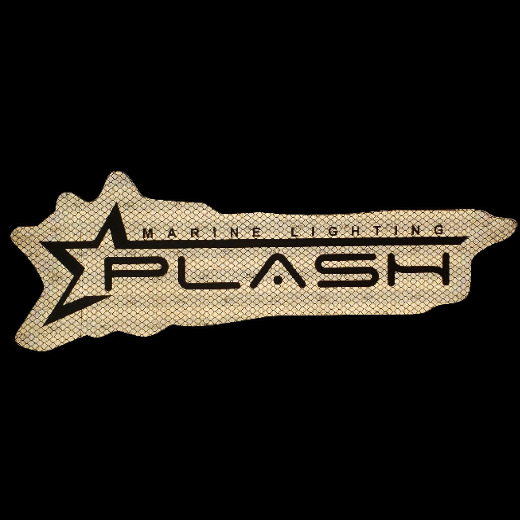 Plash Reflective Decal Large Engineering Grade Reflective Material Dark Light Reflective