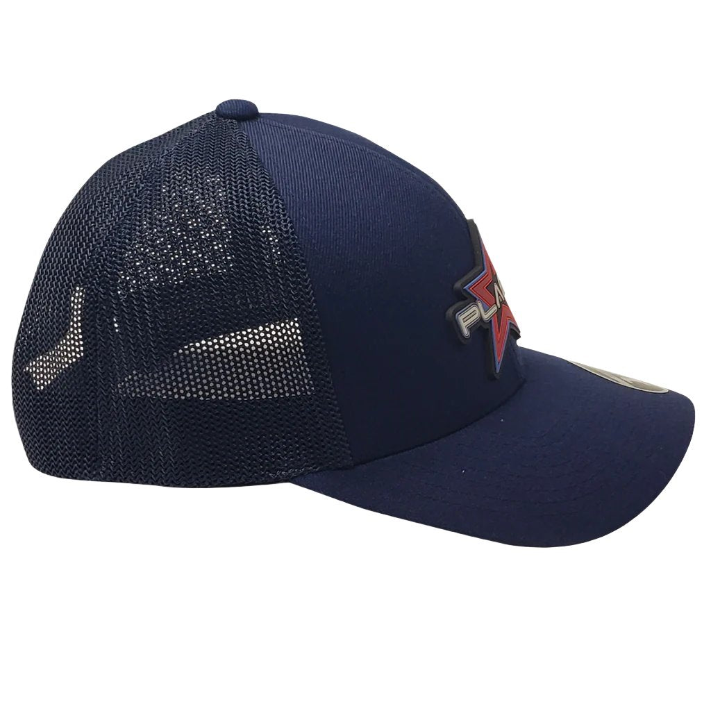 Plash Snap-Back Curved Bill Navy Blue Branded Bill Marine Lighting