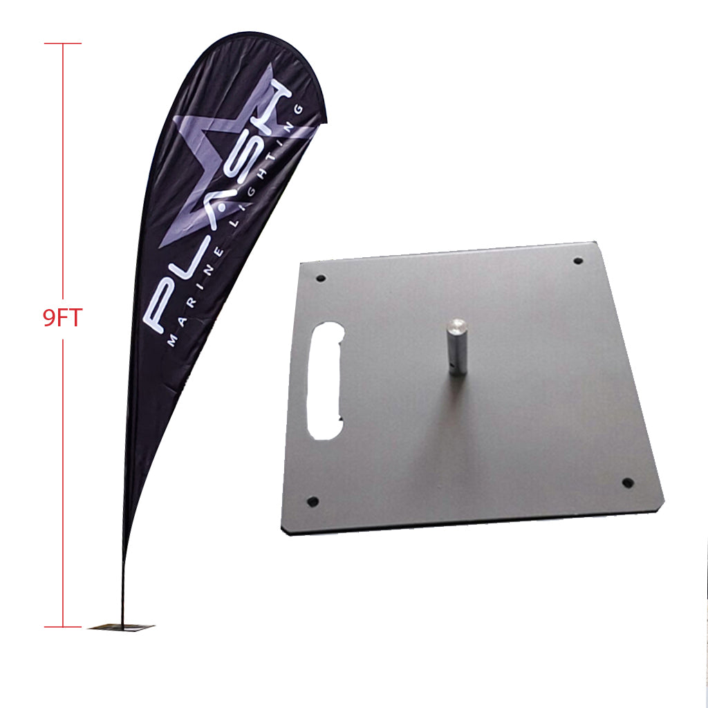 Plashlights Beach Flags (TEARDROP)