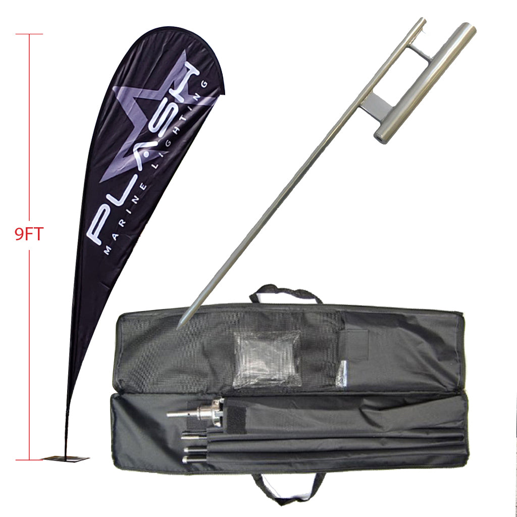 Plashlights Beach Flags (TEARDROP)