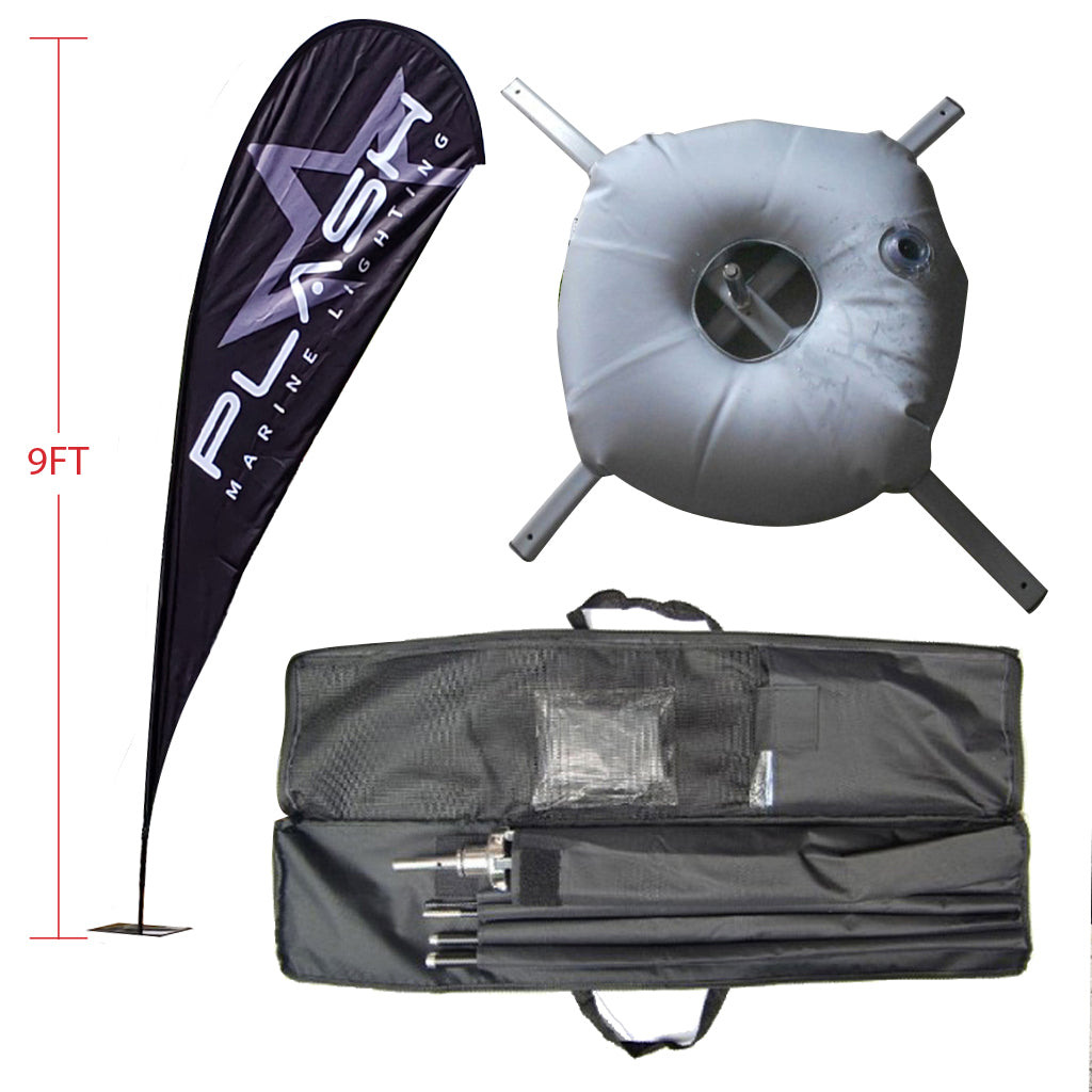 Plashlights Beach Flags (TEARDROP)