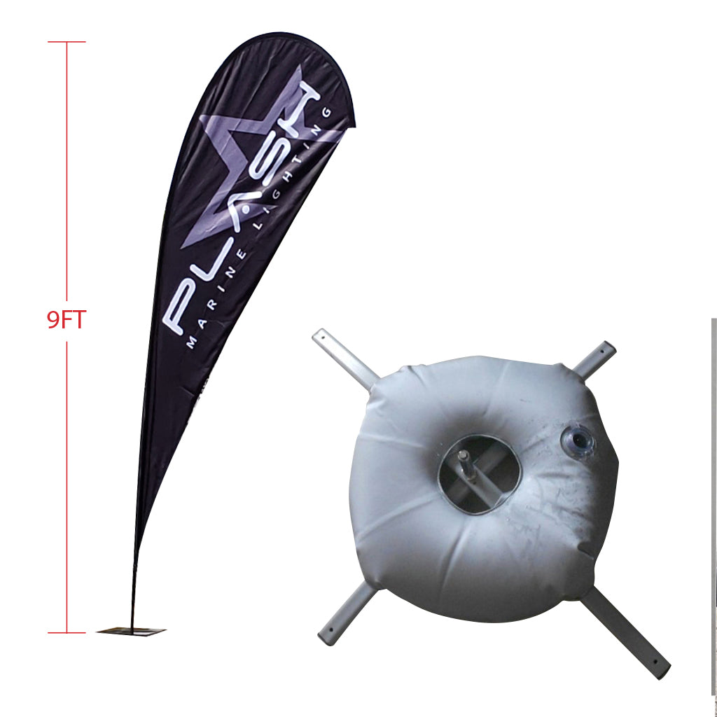 Plashlights Beach Flags (TEARDROP)