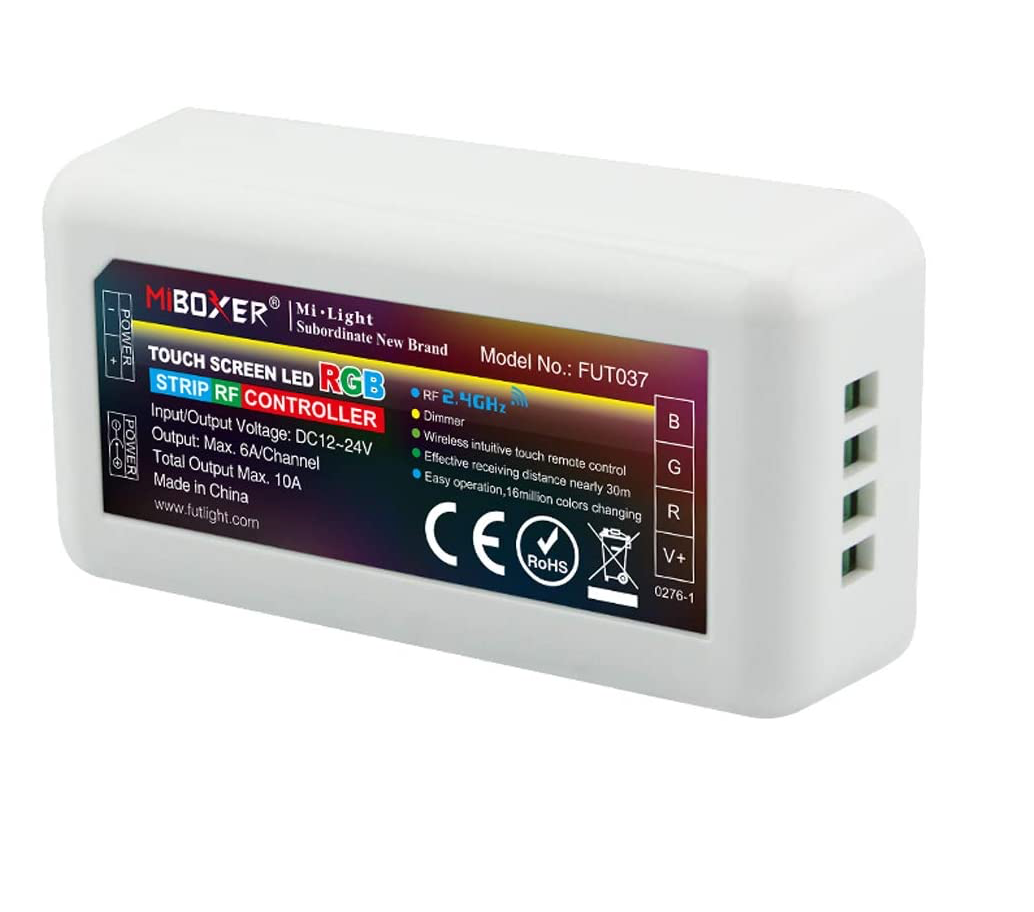 MiBoxer Wireless Controller & Receiver - Single Color / RGB / RGBW