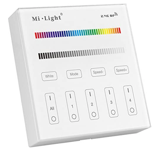 MiBoxer Wireless Controller & Receiver - Single Color / RGB / RGBW