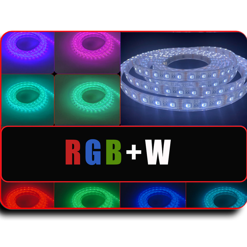 RGBW Color Changing Strip Light for Boat Kayak Truck or Bar IP68 Marine Rated waterproof