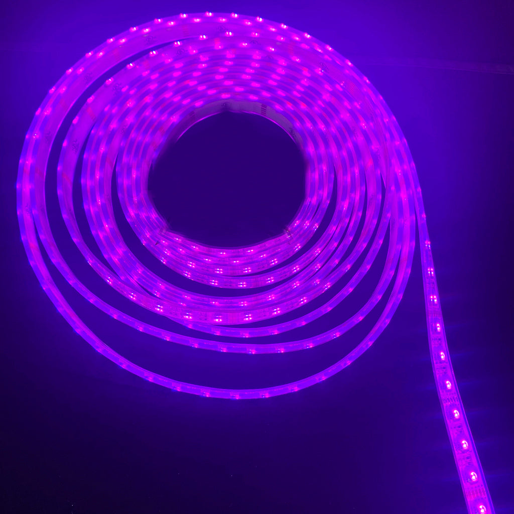 RGBW Color Changing Strip Light for Boat Purple