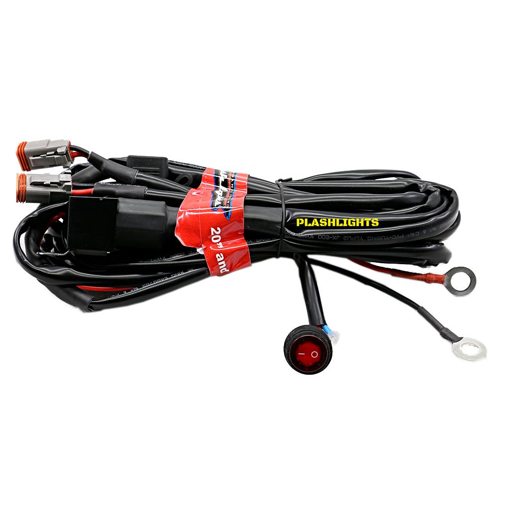 Wiring Harness - 2 x 120W (up to 20" bar or equivalent)