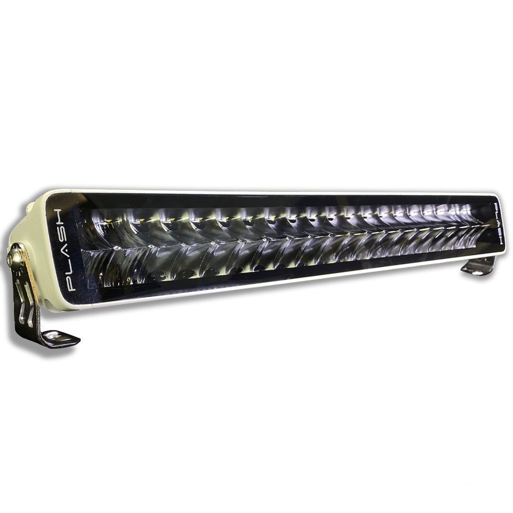 PLASH X2 Series LED Light Bar Marine Black Perfect Beam