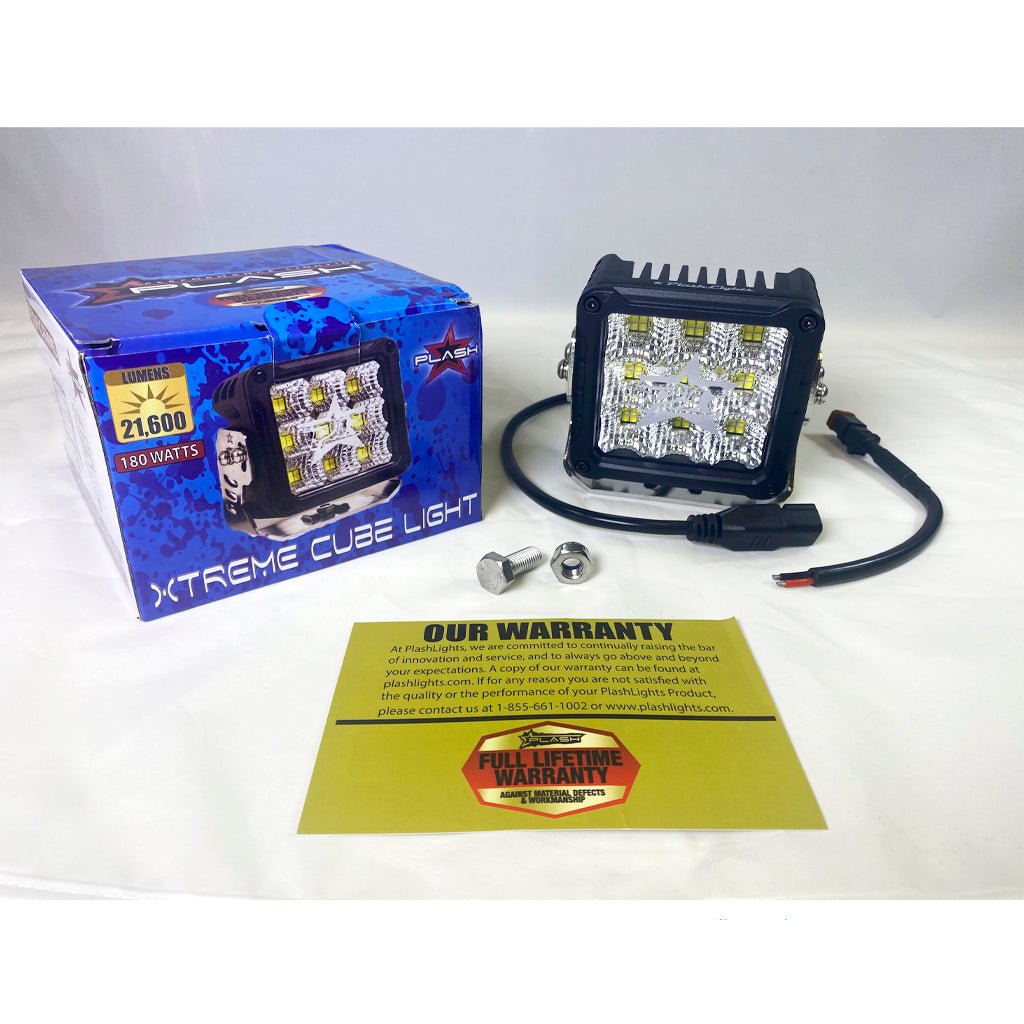 XTREME POWER CUBE LIGHT - 180W - WITH BOX - LIFETIME WARRANTY PLASHLIGHTS