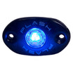 CORPUS - Carbon Fiber LED Deck Light Blue Light Turned On