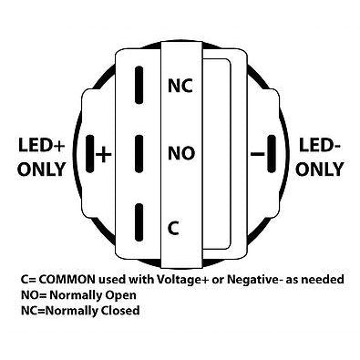 BocaTech Mini 5A Push Button Marine Switch
