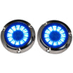 EPIK Underwater Transom Light - Blue - Light Turned On - Pair