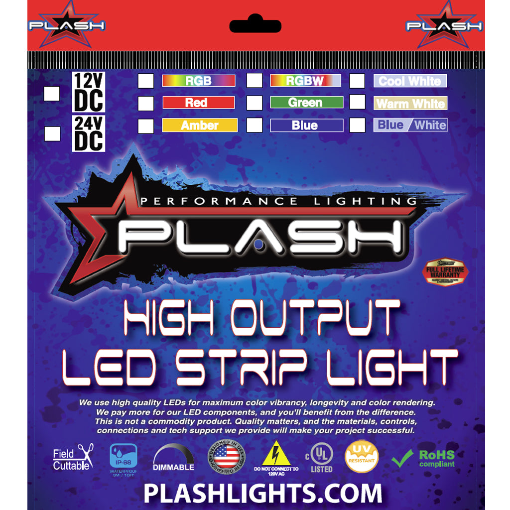 12V Black Light UV Waterproof Flexible Light Strip - IP68