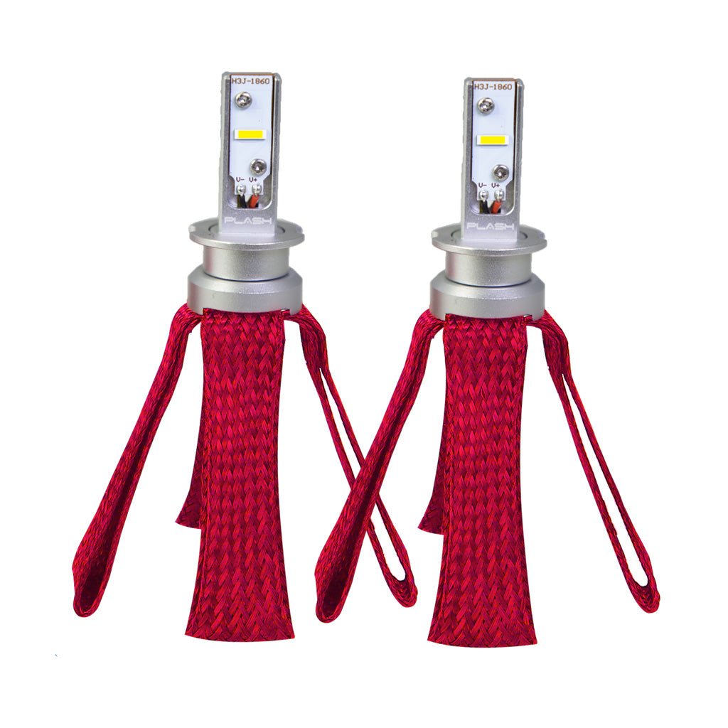 H3 Flexible Copper Braided LED Headlight Conversion Kit