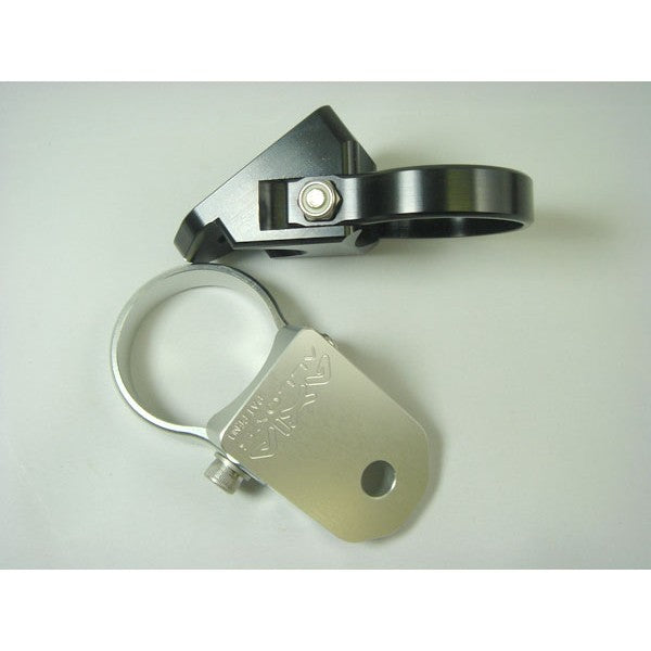 LED Light Mount for Angle & Bent Vertical Bar - .400" Hole T-Top Spreader Light Mount for Boat Support Pipe