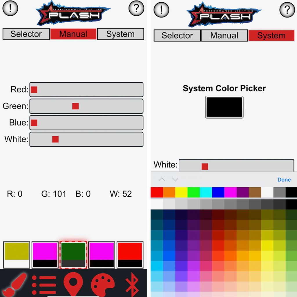 Grande 180W Underwater Transom Light - RGB App RGBW Controller Device Download