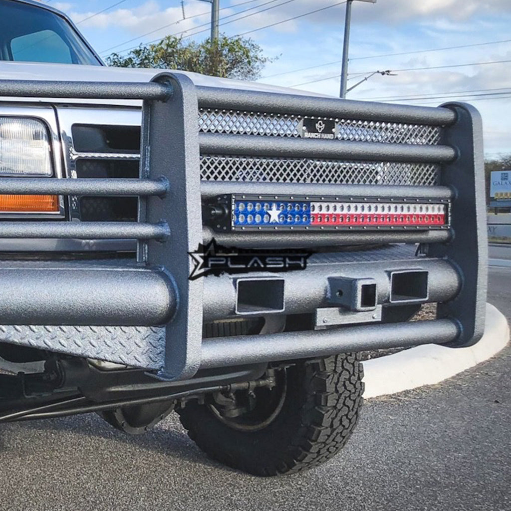 20" Texas-Series Light Bar Red White Blue for Truck