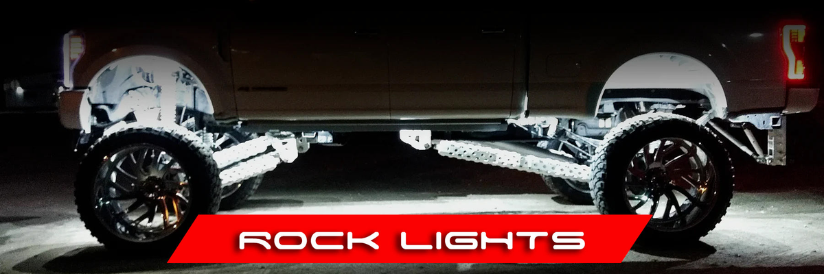 High Quality CREE LED Rock Lights | Trucks & Boats | Plash