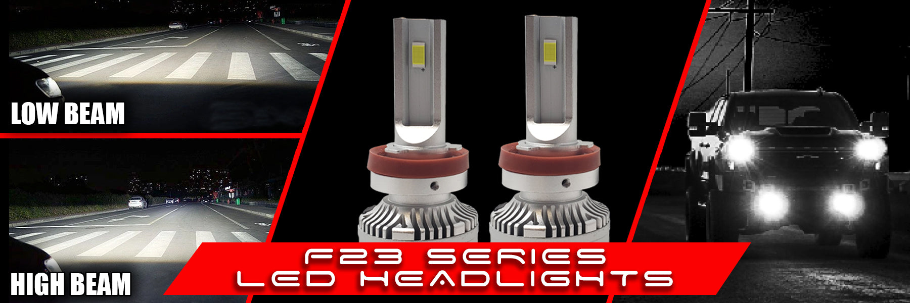 F23-Series LED Headlights