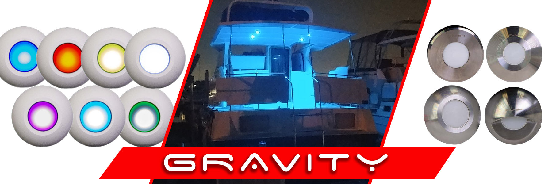 GRAVITY | Surface Mounted Deck Lights