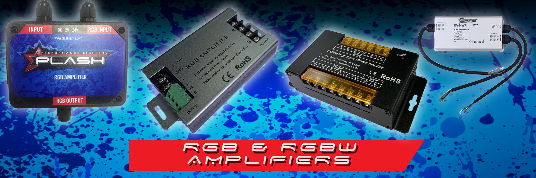 RGB & RGBW AMPLIFIERS