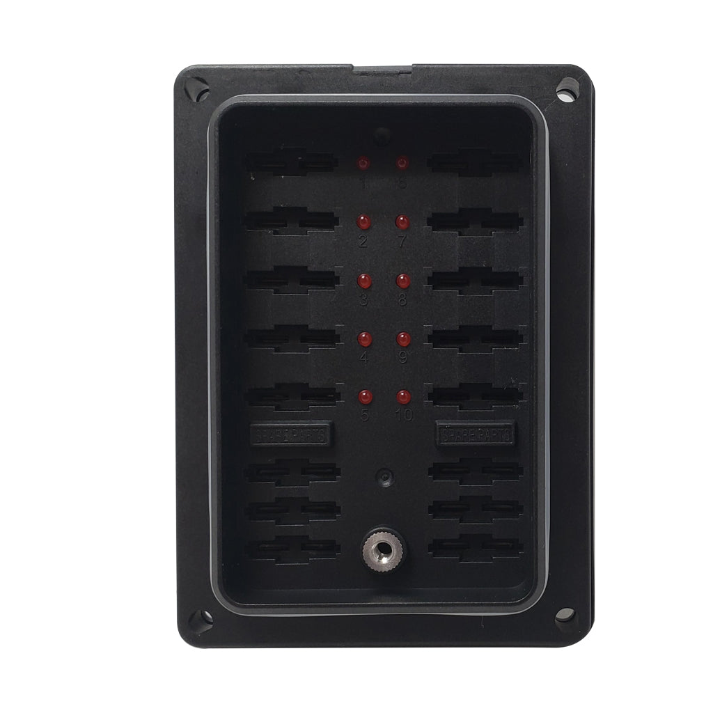 10 way fuse box Waterproof Boat Automobile 