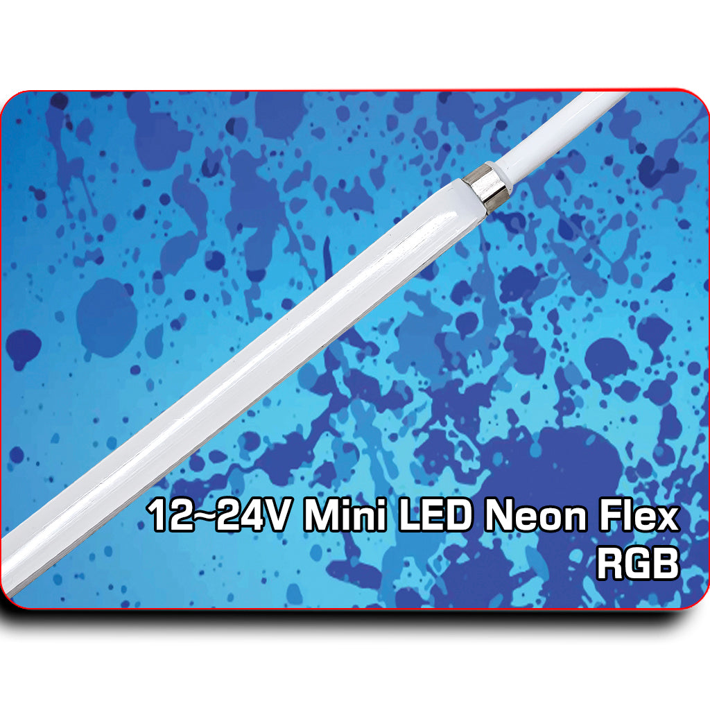 PlashLights RGB Mini Neon Flex Strips Detail