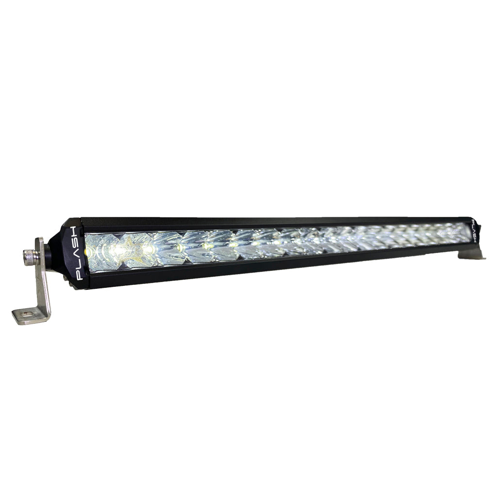 20" Single Row LED Light Bar Plash ON