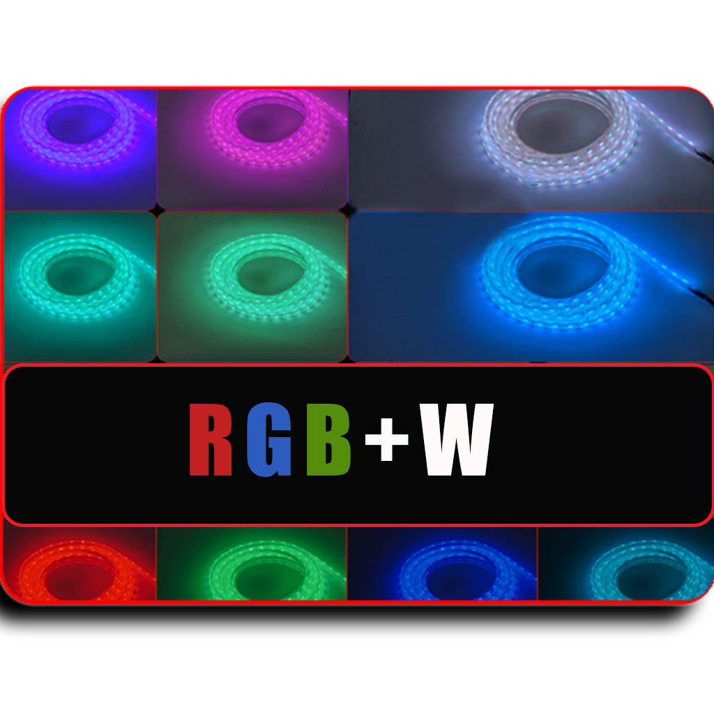 Waterproof Flexible Light Strip - IP68 - 24V RGBW Color Changing