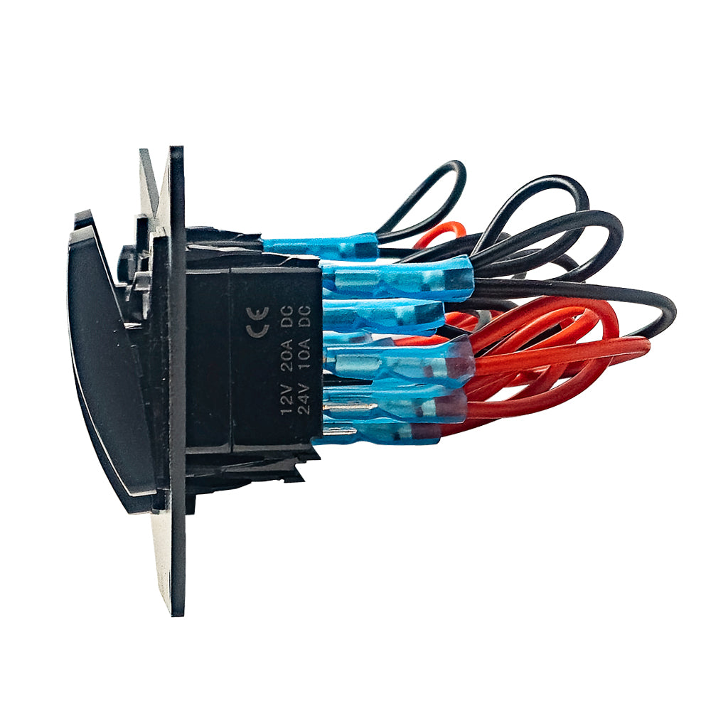 4 Switch Panel with Voltmeter |  Polaris RZR 570, 800, 900