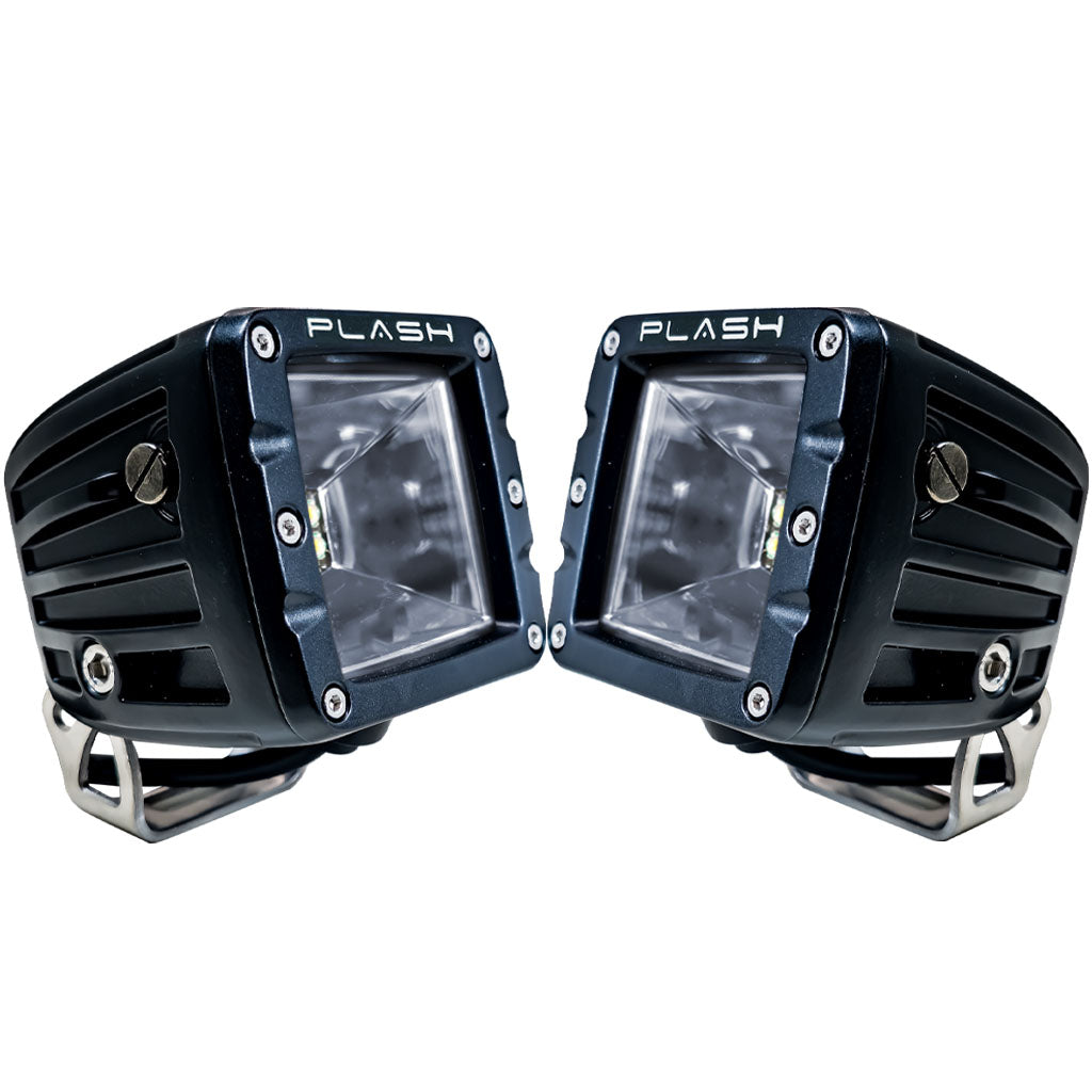 40W Scene Flood Bright Pair LED Off