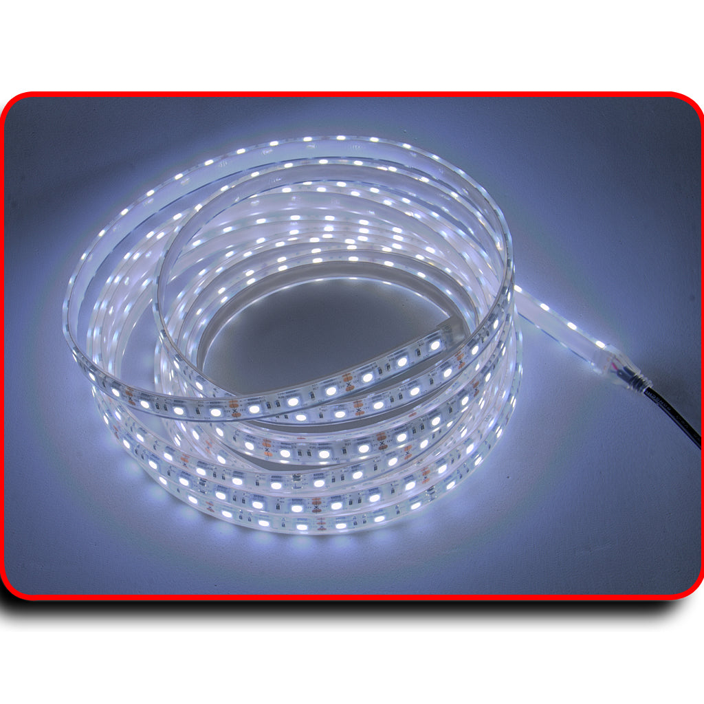 LED Cool White Strip Light for Boat Kayak Truck or Bar IP68 Marine Rated waterproof