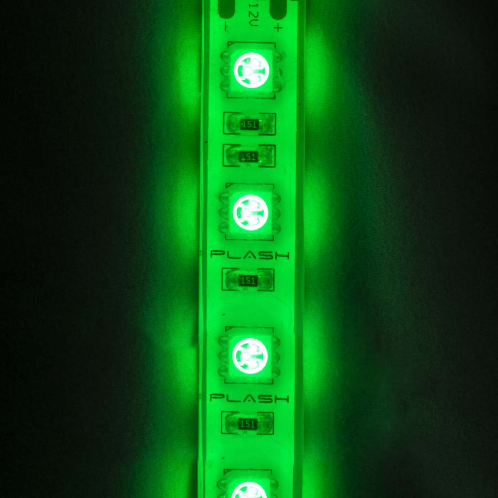 Green Strip Light for Boat Kayak Truck or Bar IP68 Marine Rated waterproof