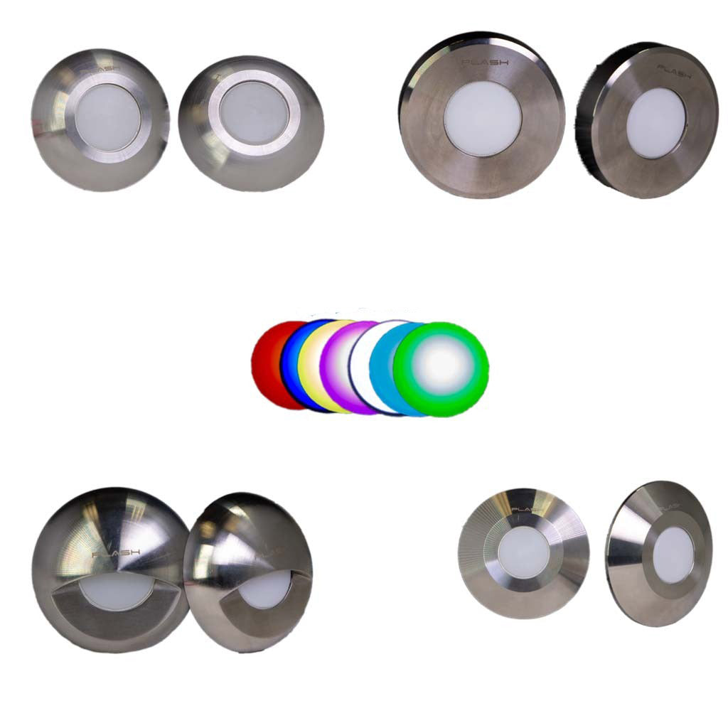 Gravity LED Light - Stainless Steel - RGB