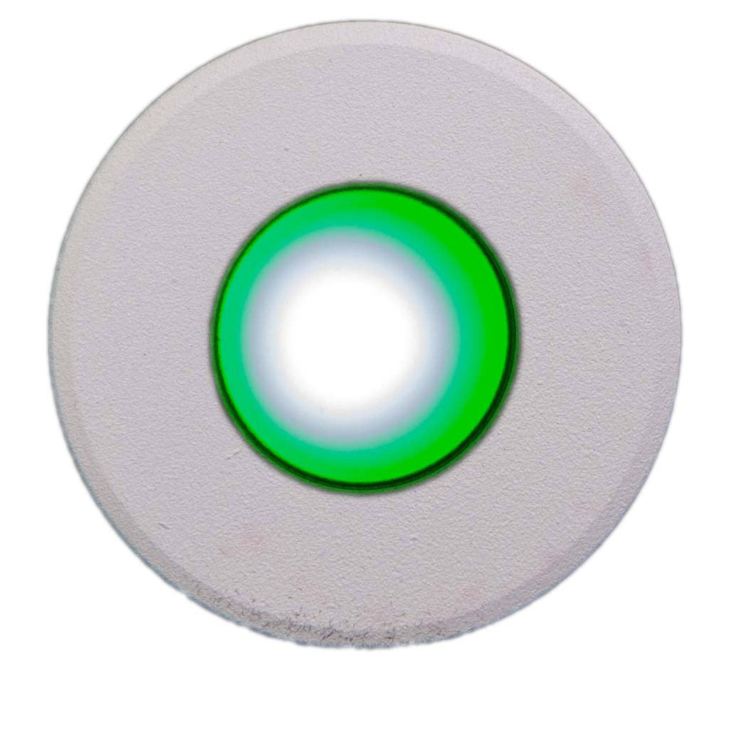 Gravity LED Light - White Housing - Green