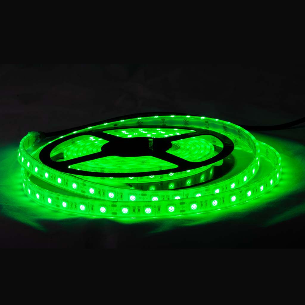 Green Strip Light for Boat Kayak Truck or Bar IP68 Marine Rated waterproof